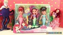 Princesse Disney Ariel La Petite Sirène Poupées Petite Toddler Ariel & Sisters Gift Set