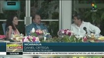 Presidentes de Nicaragua y Honduras se reúnen en Managua