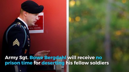 Bowe Bergdahl receives no prison time