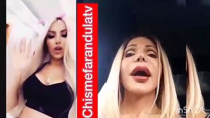 Mia cepeda Burla del sistema y copia el look de Alexandra. la mujer de mozart la para.