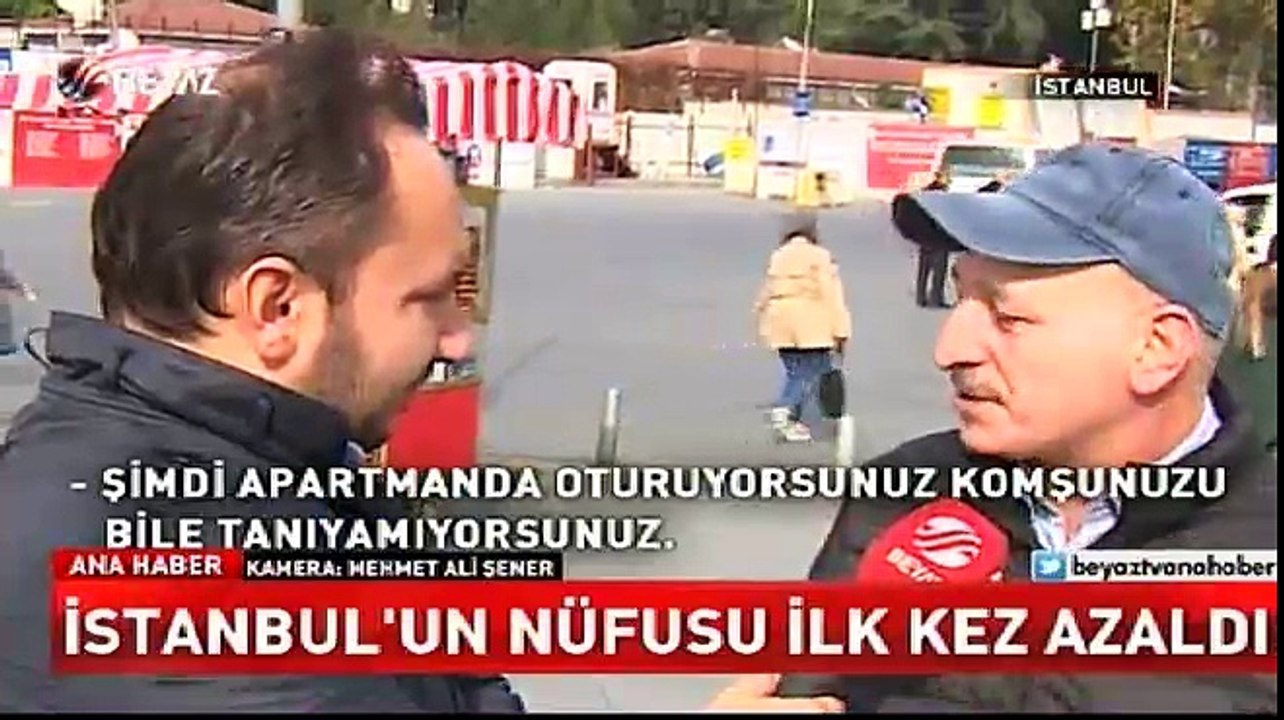 İstanbul tarihinde ilk kez göç verdi