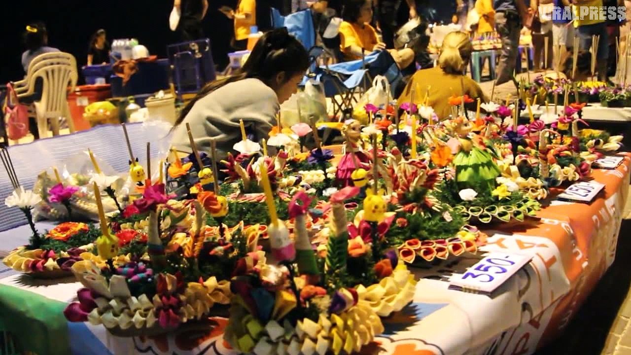 Loi Krathong Water Festival In Thailand