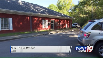 'It's Okay to be White': Fliers Posted Around Alabama Community