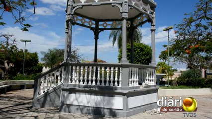 Coreto da Matriz Nossa Senhora de Fátima é danificado