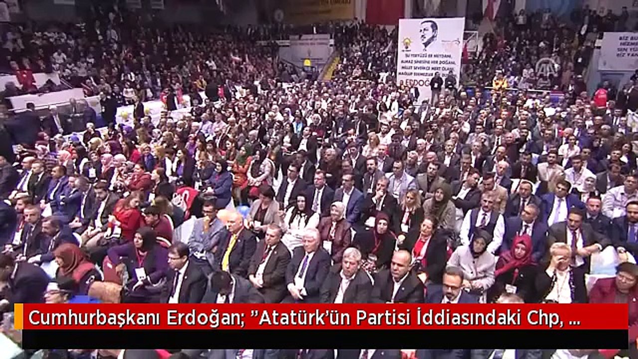 Cumhurbaşkanı Erdoğan: "Atatürk'ün Partisi İddiasındaki Chp, Bugün Pensilvanya'nın Partisi Haline...