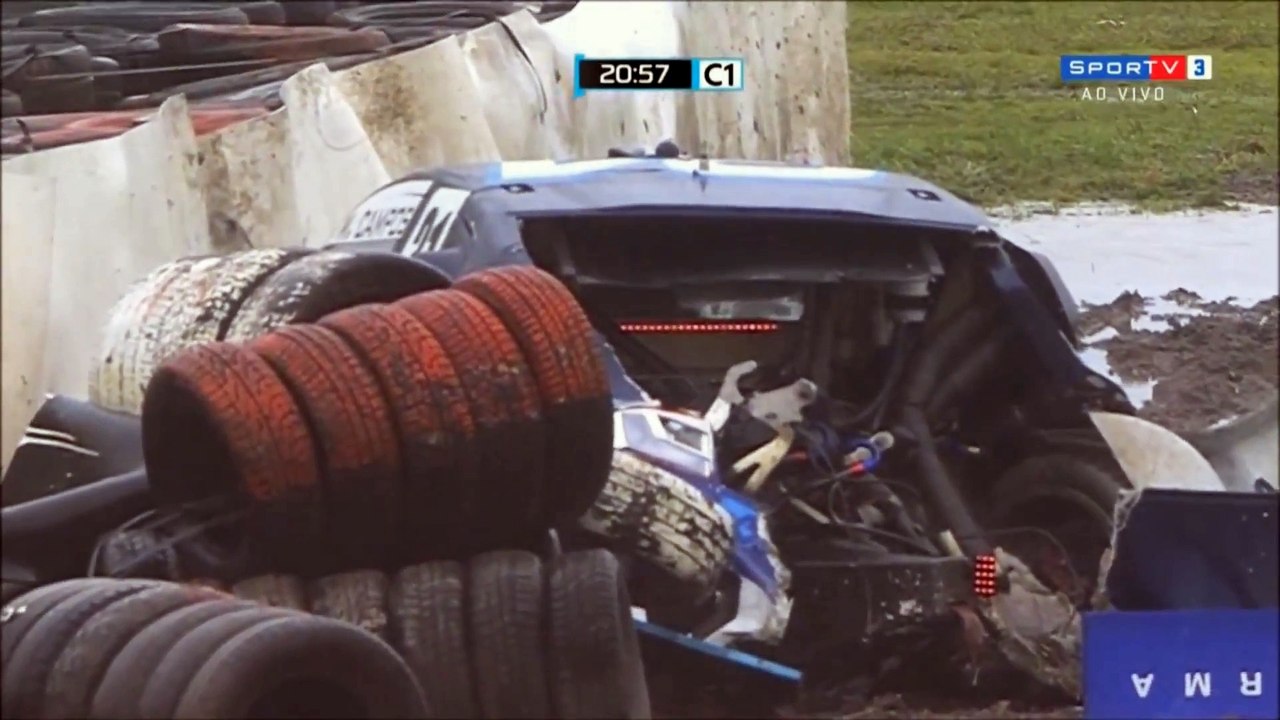 Stock Car Brasil 2017. Race 1 Autódromo Juan y Óscar Gálvez. Márcio Campos Hard Crash