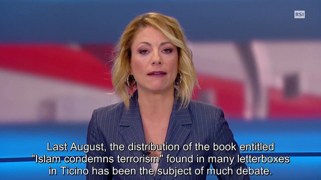 Adnan Oktar's Book 'Islam Denounces Terrorism' on Swiss RSI TV Channel