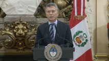 Macri y Kuczynski firman 8 acuerdos para reforzar la relación bilateral