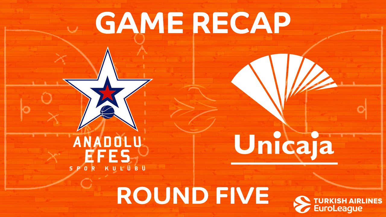 Highlights: Anadolu Efes Istanbul - Unicaja Malaga