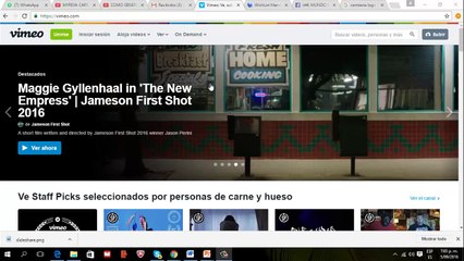 Video 2 - Como subir un video a Youtube o Vimeo