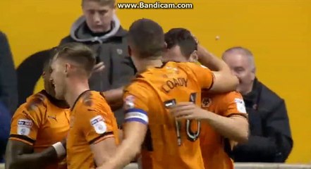 Leo Bonatini Goal Wolverhampton 2 - 0 Fulham 03.11.2017 HD