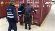Decomisan en Italia cargamento de droga para yihadistas