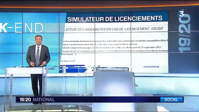 Licenciements : un simulateur sur internet en cas d'abus
