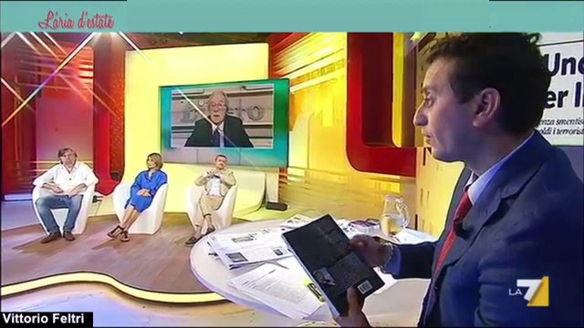 LA 7 TV parla del libro di Adnan Oktar “L’Islam condanna il terrorismo” in Italia