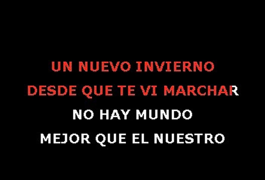 Santana y Alejandro Lerner - Hoy Es Adios (Karaoke)
