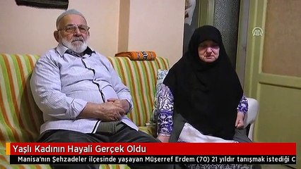 Yaşlı Kadının Hayali Gerçek Oldu