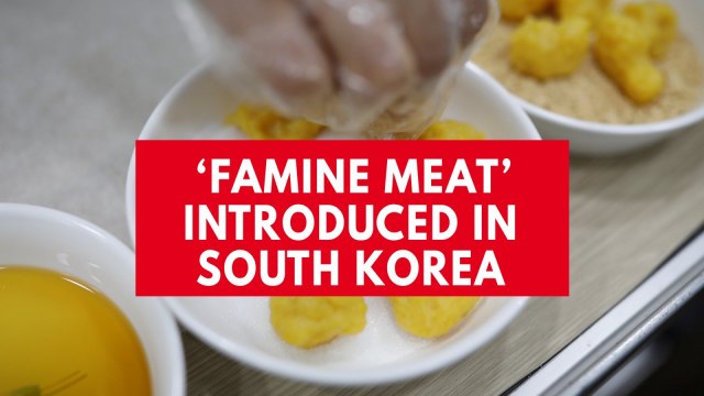 North Korean defector introduces 'famine meat' to South Korea