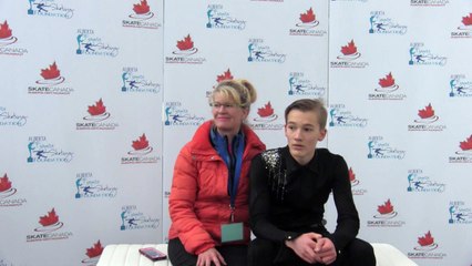Pre-Novice Men Free Program - 2018 Sectional Championships - Alberta NWT/NUN - Blue Arena