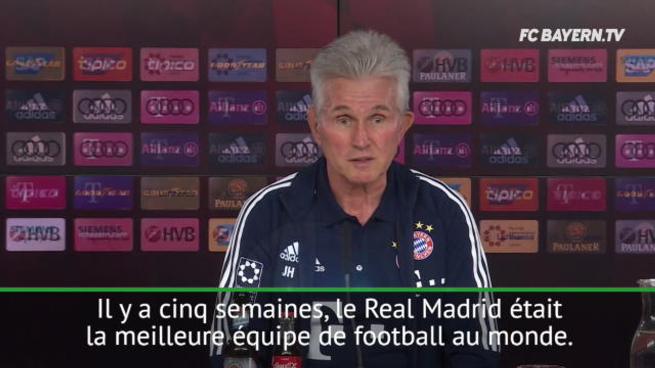 Bayern - Heynckes : "Le Real en crise ? Le monde du football devrait se détendre un peu"