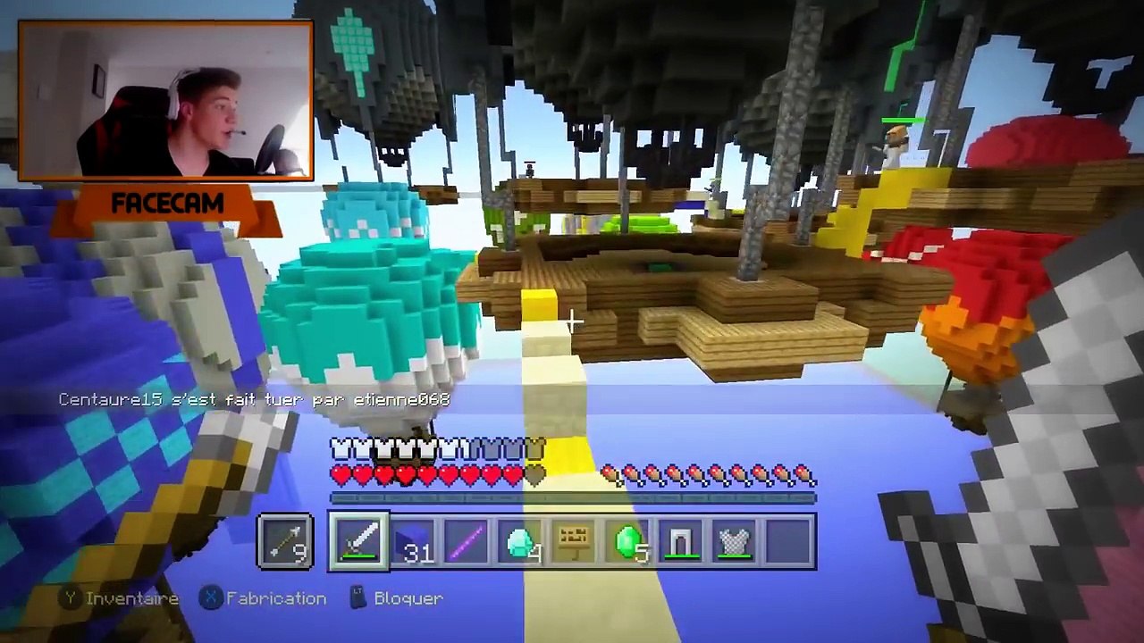 JE PROTÈGE MON LIT AVEC 100 OBSIDIENNES ?! Minecraft Bedwars !