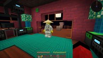 Minecraft LEGO NINJAGO - GOING BACK IN TIME TO STEAL THE GOLDEN WEAPONS!