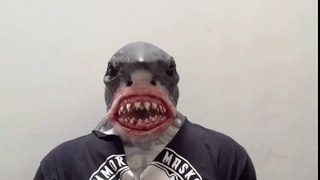 The Shark mask. Great White version