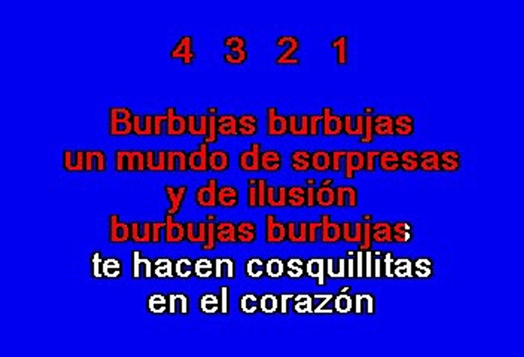 Odisea Burbujas - Odisea burbujas (Karaoke)