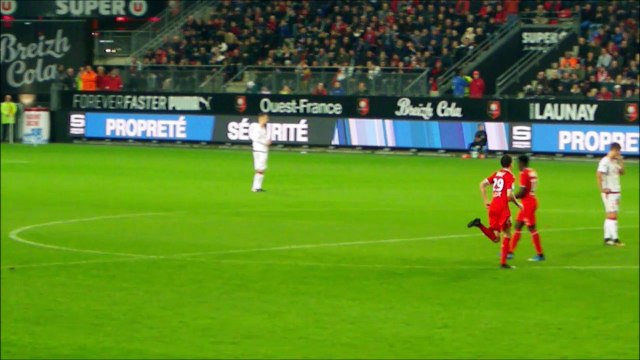 03/11/17 : SRFC-FCGB : changement Traoré / Danzé (54')