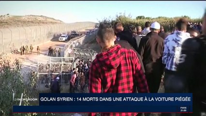 Golan Syrien: 14 morts dans une attaque à la voiture piégée