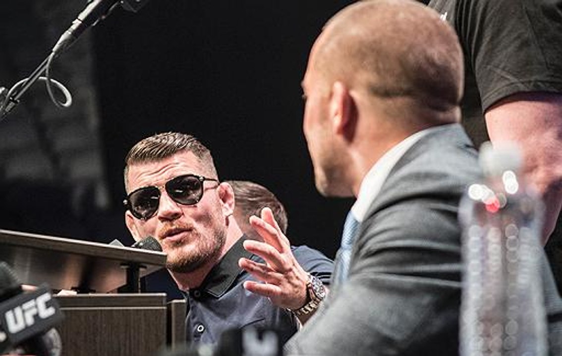 UFC 217: Bisping vs St-Pierre - Pre Fight Press Conference Face-Off