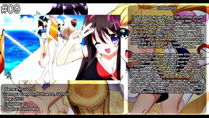 Top 10 Best Anime Where Many Girls Chase After One Guy