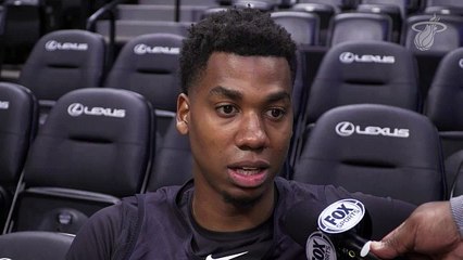 Shootaround: Hassan Whiteside (11/3/17)