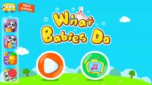 53 Kids Learn Words and Activities that Babies do - Baby Panda´s Daily Life by BabyBus ♫ Games for Kids