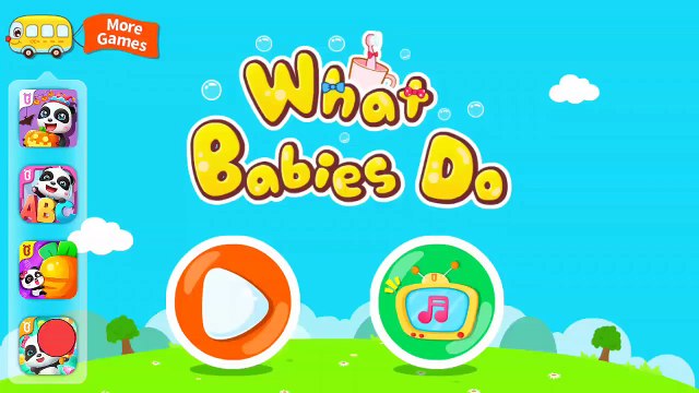 53 Kids Learn Words and Activities that Babies do - Baby Panda´s Daily Life by BabyBus ♫ Games for Kids