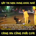 Cậu bé Nghệ An 14 tuổi chở bạn gái đi ăn chè gây tai nạn, khóc lóc vì bị CSGT giữ xe