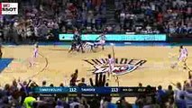 Tissot Buzzer Beater Andrew Wiggins Hits Game-winning 3 in OKC! l October 22, 2017