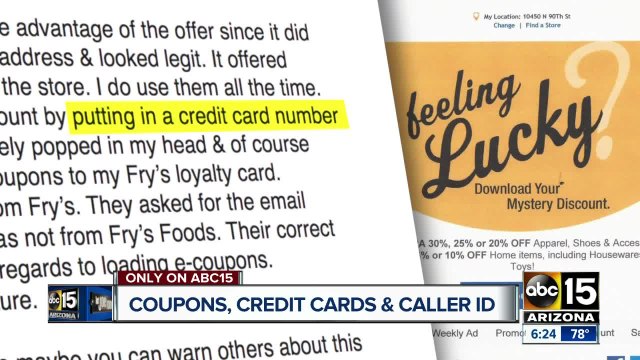 Consumer Concerns: Coupons, credit cards and caller ID scams