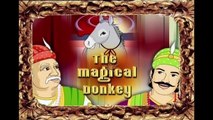 Akbar Birbal Ki kahani - The Magical Donkey - जादुई गधा - Kids Hindi Story