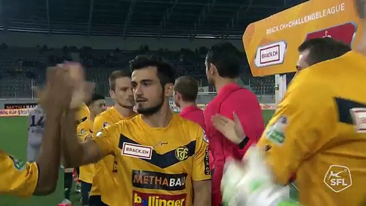 Schaffhausen 1:2 Xamax (Swiss Challenge League. 3 November 2017)