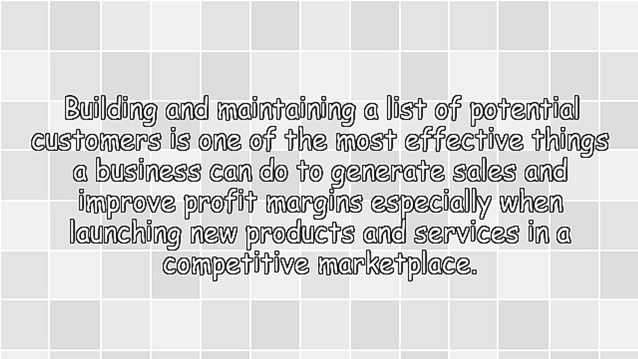 First Rule of Digital Marketing - Grow Your List