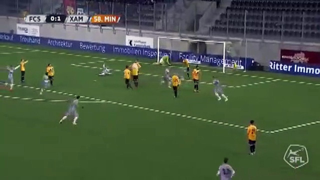 Schaffhausen 0:1 Xamax (Swiss Challenge League. 3 November 2017)