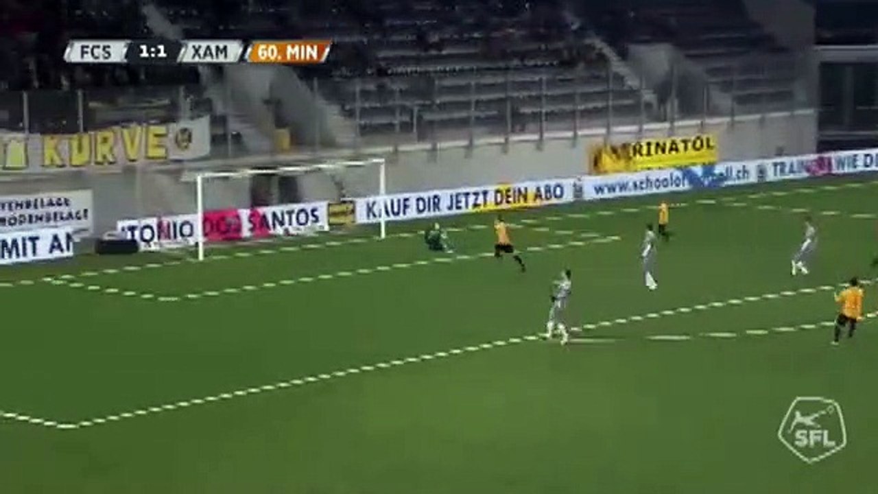 Schaffhausen 1:1 Xamax (Swiss Challenge League. 3 November 2017)