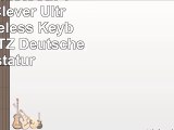 Faltbare Bluetooth Tastatur iClever Ultra Slim Wireless Keyboard QWERTZ Deutsches