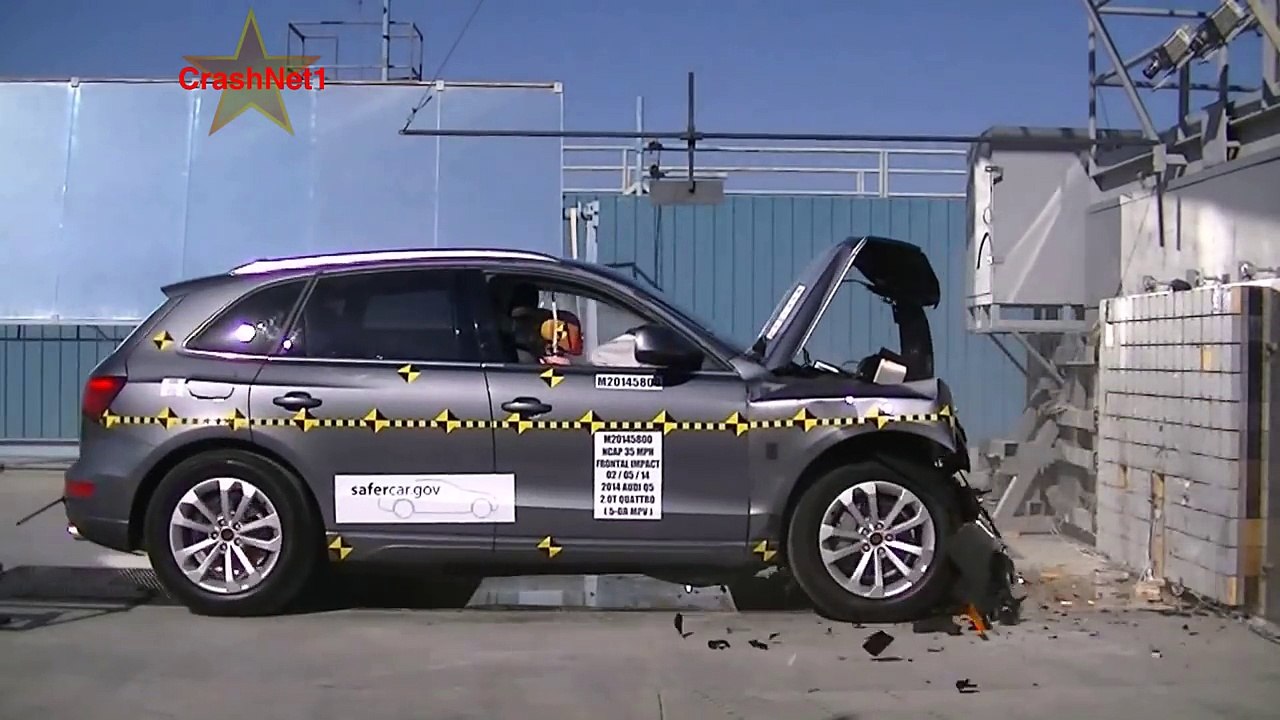 2014 Audi Q5 _ Frontal Crash Test