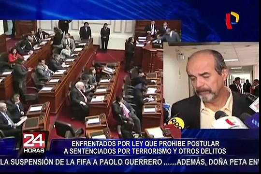 Congreso: polémica por proyecto que prohíbe postular a condenados por terrorismo y otros delitos