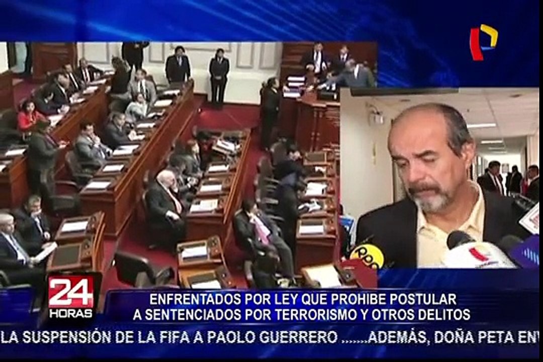 Congreso: polémica por proyecto que prohíbe postular a condenados por terrorismo y otros delitos