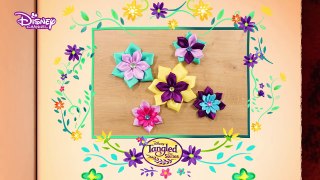 Tangled - The Series _ Hair Accessory Tutorial _ Official Disney Channel UK-agrCVC-oA9s