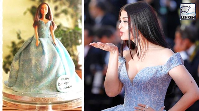Aishwarya Rai's HUGE Birthday Cake Gifted By Abhishek Bachchan