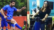 Bipasha Basu COPIES John Abraham in NEW Workout Video