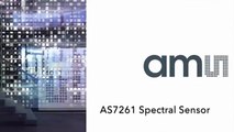AMS - AS7261 Spectral Sensor - Color Scanning Made Easy
